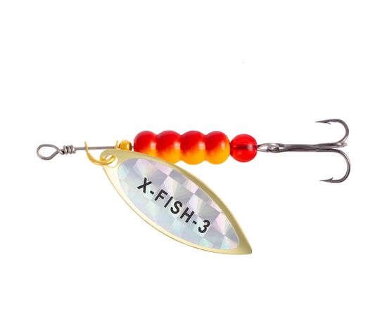 Блесна X-Fish Trophy 11g 3 Gold rainbow (1917.06.11)