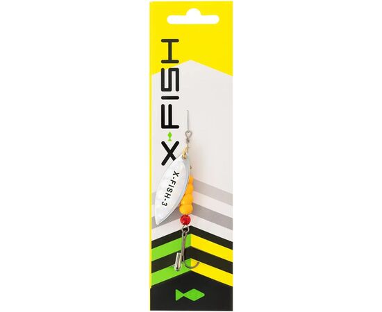 Блешня X-Fish Trophy 11g 3 Silver rainbow (1917.06.07), зображення 2