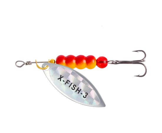 Блешня X-Fish Trophy 11g 3 Silver rainbow (1917.06.07)