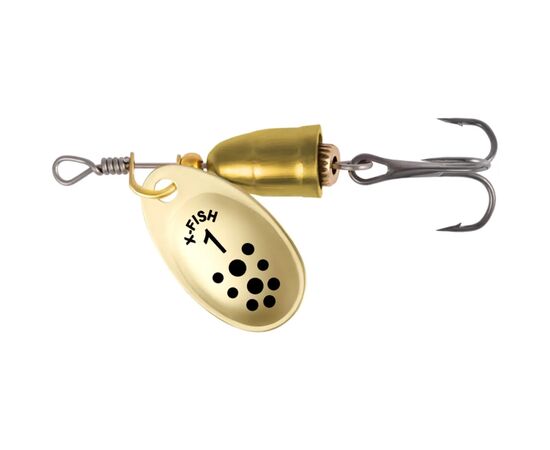 Блесна X-Fish Wolf 4g 1 Gold (1917.05.39)