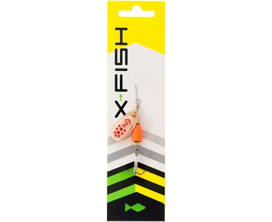 Блесна X-Fish Wolf 5g 2 Copper fire tiger (1917.05.65), изображение 2
