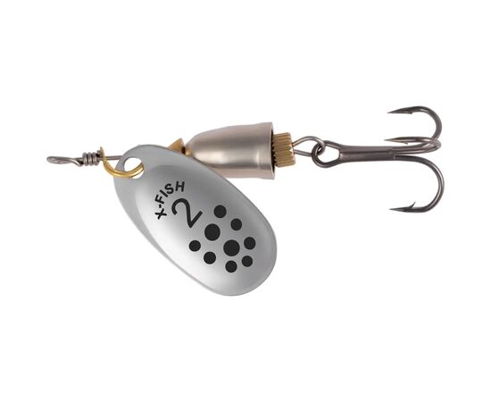 Блесна X-Fish Wolf 5g 2 Silver (1917.05.35)