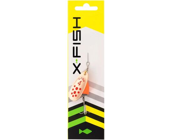 Блесна X-Fish Wolf 10g 4 Copper fire tiger (1917.05.67), изображение 2