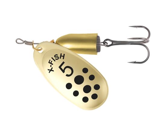 Блесна X-Fish Wolf 12,5g 5 Gold (1917.05.43)