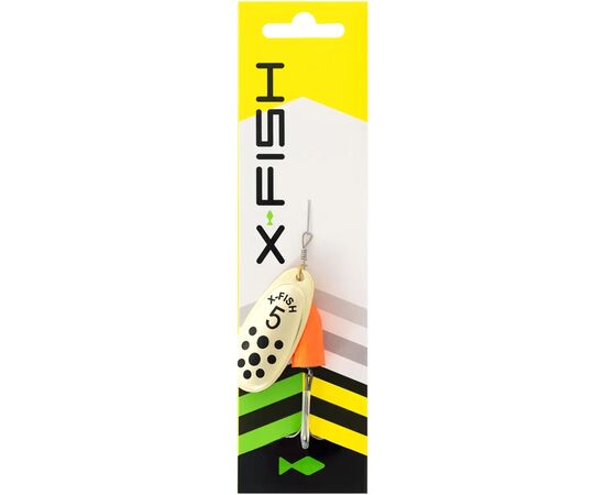 Блесна X-Fish Wolf 12,5g 5 Gold fire red (1917.05.58), изображение 2
