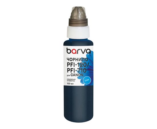 Чернила Barva Canon PFI-120/PFI-710 100 мл, special, pigmented cyan (C120-895e)