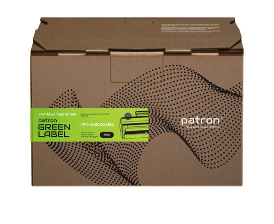 Картридж Patron HP 230X (W2300X), Green Label, Black (PN-230XKGL)