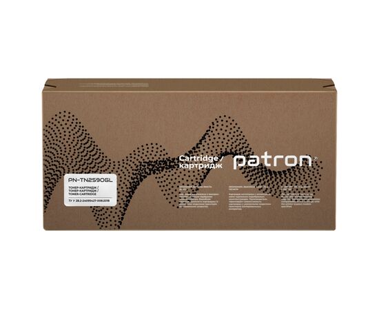 Тонер-картридж Patron Brother TN-2590 Green Label (PN-TN2590GL), зображення 2