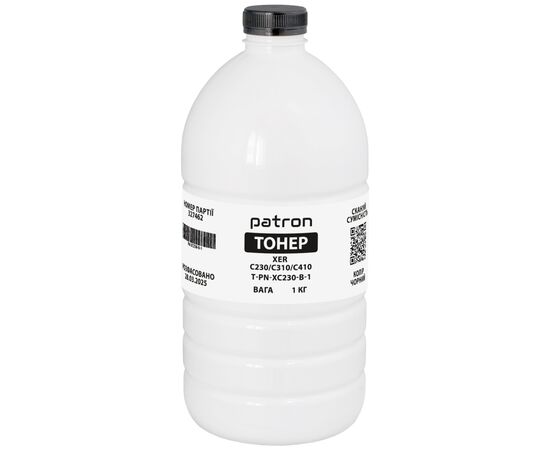 Тонер XER C230/C310/C410 1 кг, Black Patron (PN-XC230-B-1)