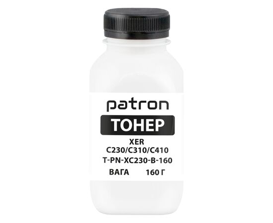 Тонер XER C230/C310/C410, 160 г, Black Patron (PN-XC230-B-160)
