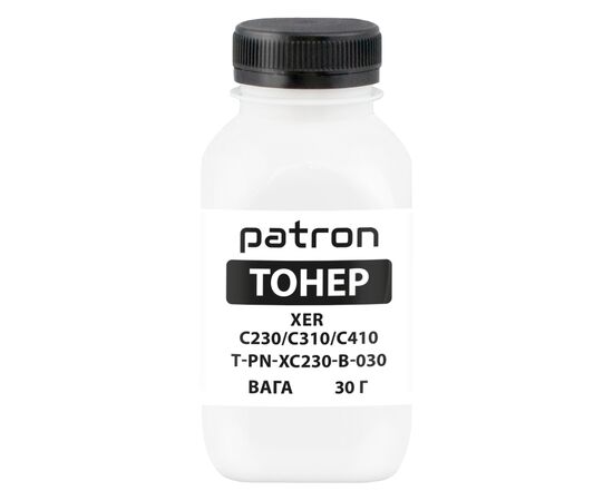 Тонер XER C230/C310/C410, 30 г, Black Patron (PN-XC230-B-030)