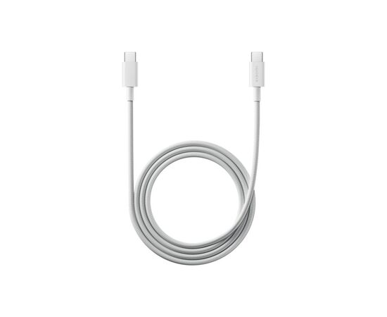 Дата кабель USB-C to USB-C 1.0m 6A braided white Xiaomi (1169403)