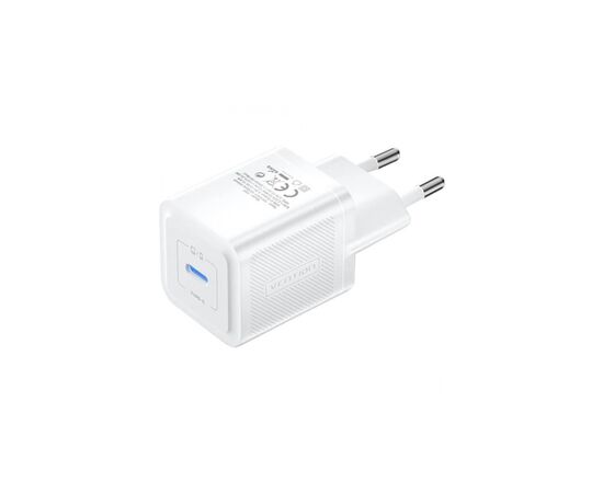 Зарядное устройство Vention 1xUSB-C PD20W GaN + cable USB-C to USB-C white (TZ-FEPW0-EU-01)