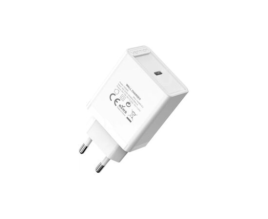 Зарядное устройство Vention 1xUSB-C PD20W QC4.0 white (FADW0-EU), изображение 2