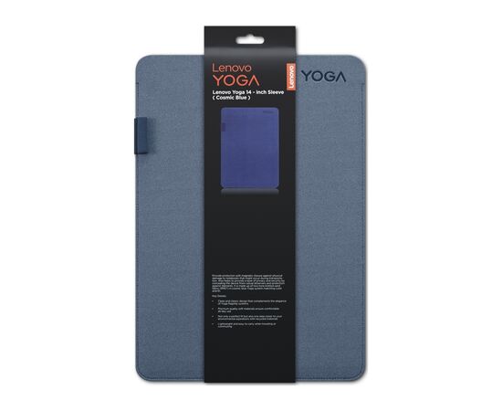 Чохол до ноутбука Lenovo 14" Yoga Sleeve Cosmic Blue (GX41N42944), зображення 6