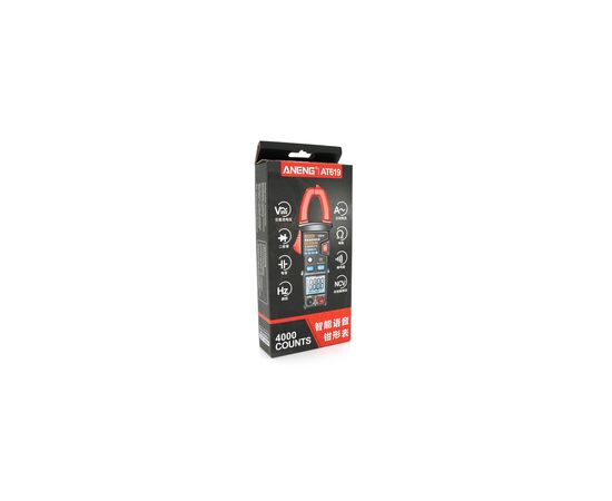Токовые клещи ANENG AT619 V (AC/DC), A (AC), Ω, C, Hz (NCV, True RMS) (AT619)