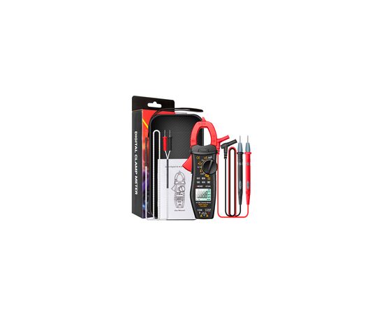 Токовые клещи ANENG ST192 V (AC/DC), A (AC/DC), Ω, C, Hz, °C/°F (NCV, True RMS). Data Hold, прозвонка, тест диодов (ST192), изображение 4