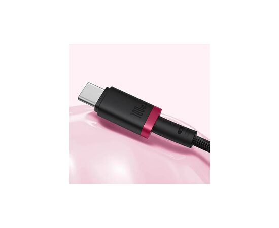Дата кабель USB-C to USB-C 2.0m 100W Dura Series black red Baseus (P10377803U01-03), зображення 6