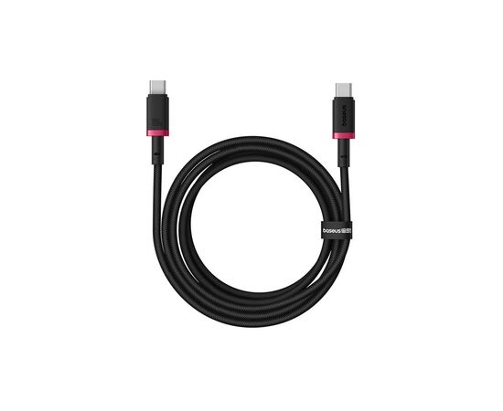 Дата кабель USB-C to USB-C 2.0m 100W Dura Series black red Baseus (P10377803U01-03)