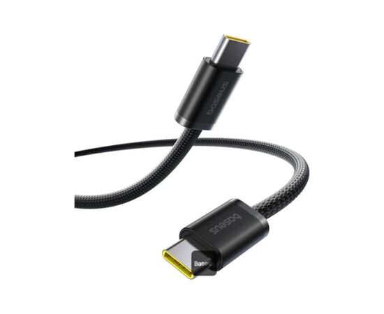 Дата кабель USB-C to USB-C 1.0m 100W 5A Dynamic 4 black Baseus (P10381400111-00), зображення 2