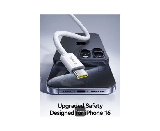 Дата кабель USB-C to USB-C 1.0m 100W 5A Dynamic 4 black Baseus (P10381400111-00), зображення 5