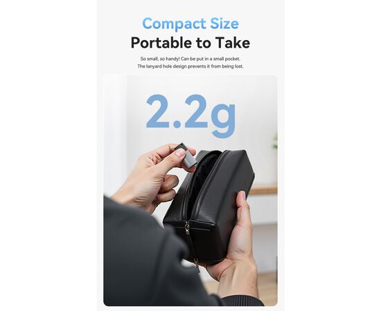 Зчитувач флеш-карт Essager USB-C + USB-A to Micro SD black (EDKTF-QW0G-P), зображення 12