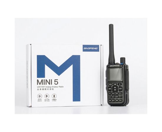 Портативная рация Baofeng UV-5R_MINI_Grey_Single, изображение 11