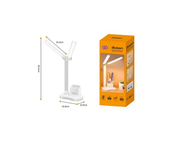 Настольная лампа DYXON MEGALIGHT 400 DOUBLE White (DXNLMGLGT400DW), изображение 10