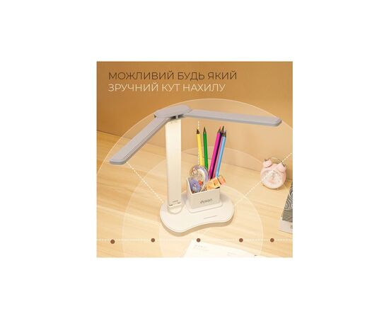 Настольная лампа DYXON MEGALIGHT 400 DOUBLE White (DXNLMGLGT400DW), изображение 4