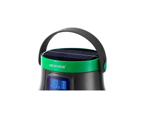 Фонарь NEWVEW NV-E936 50W Solar Panel 2600mAh Green (NWVW-NV-E936-GN), изображение 3