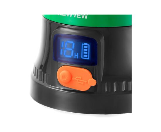 Фонарь NEWVEW NV-E936 50W Solar Panel 2600mAh Green (NWVW-NV-E936-GN), изображение 4