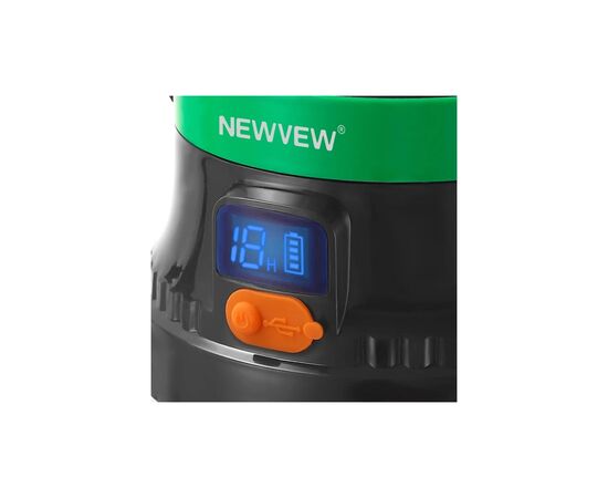 Фонарь NEWVEW NV-E938 150W Solar Panel 7800mAh Green (NWVW-NV-E938-GN), изображение 3
