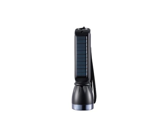 Фонарь NEWVEW NV-C1013 Solar Panel 500mAh Black (NWVW-NV-C1013-BK), изображение 2