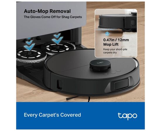 Пылесос TP-Link Tapo RV50 Pro Omni, изображение 10