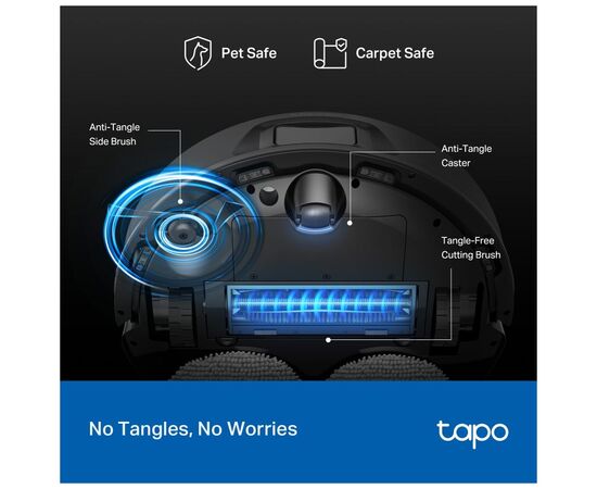 Пылесос TP-Link Tapo RV50 Pro Omni, изображение 6