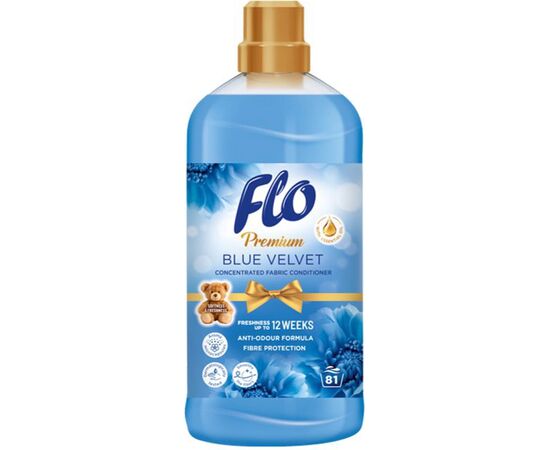 Кондиционер для белья Flo Premium Blue Velvet Концентрированный 1.8 л (5900948249040)