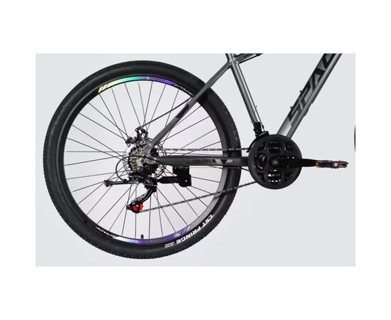 Велосипед Space 27.5" PHAETON DD FR рама-17" AL 2026 графітовий (OPS-SP-27.5-110), изображение 5