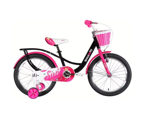 Велосипед Space 20" KID SUN BH рама-10,5" ST 2026 чорний з рожевим (OPS-SK-20-049)