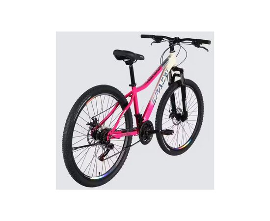 Велосипед Space 27.5" AURORA DD FR рама-15" ST 2026 біло-рожевий (OPS-SP-27.5-092), зображення 3