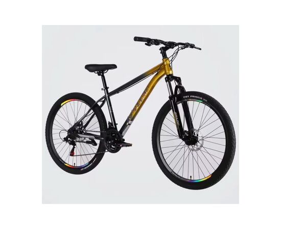 Велосипед Space 27.5" MARS DD FR рама-17" ST 2026 золотисто-чорний (OPS-SP-27.5-069), зображення 2