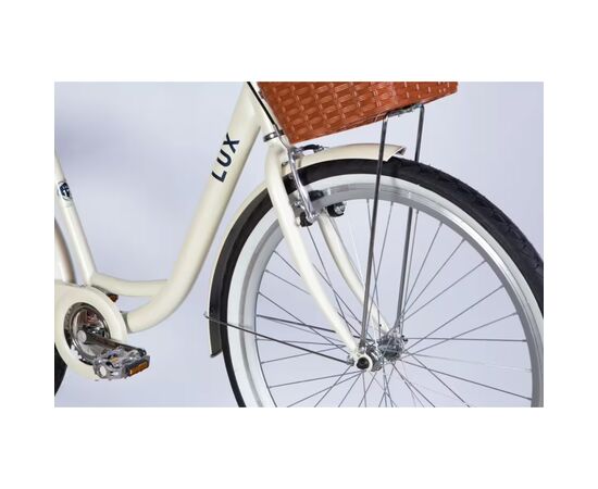Велосипед Dorozhnik 26" LUX Velosteel рама-17" ST 2026 слонова кістка (OPS-D-26-365), зображення 4