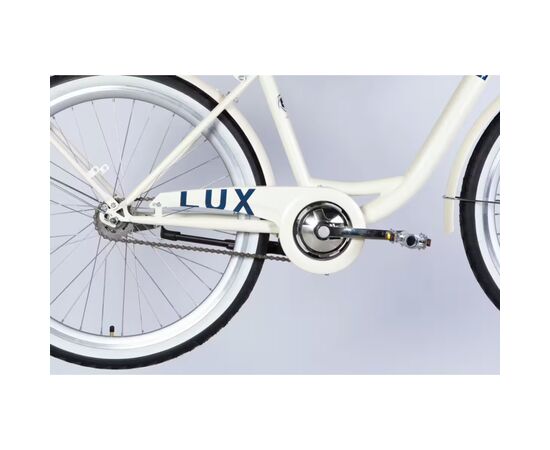 Велосипед Dorozhnik 26" LUX Velosteel рама-17" ST 2026 слонова кістка (OPS-D-26-365), зображення 5
