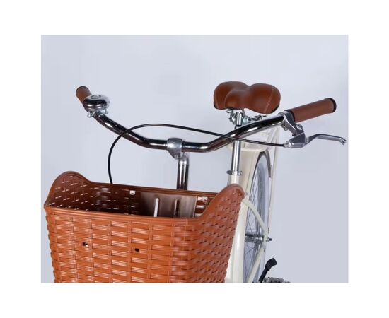 Велосипед Dorozhnik 26" LUX Velosteel рама-17" ST 2026 слонова кістка (OPS-D-26-365), зображення 7
