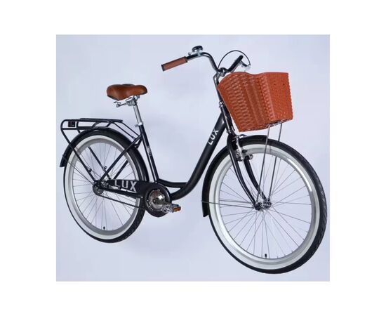 Велосипед Dorozhnik 26" LUX Velosteel рама-17" ST 2026 темно-сірий (OPS-D-26-364), изображение 2