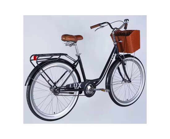 Велосипед Dorozhnik 26" LUX Velosteel рама-17" ST 2026 темно-сірий (OPS-D-26-364), изображение 3