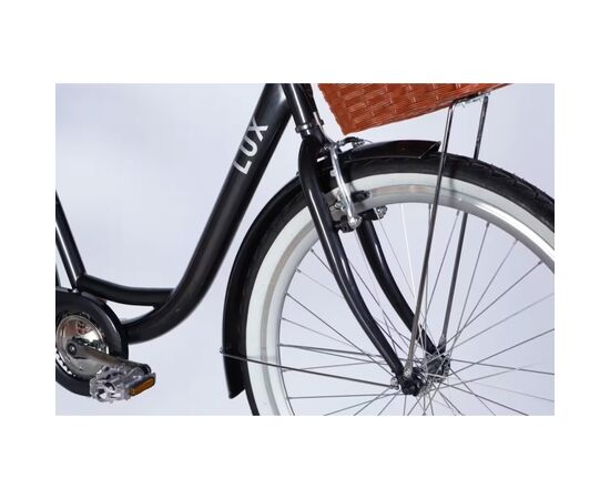 Велосипед Dorozhnik 26" LUX Velosteel рама-17" ST 2026 темно-сірий (OPS-D-26-364), изображение 4