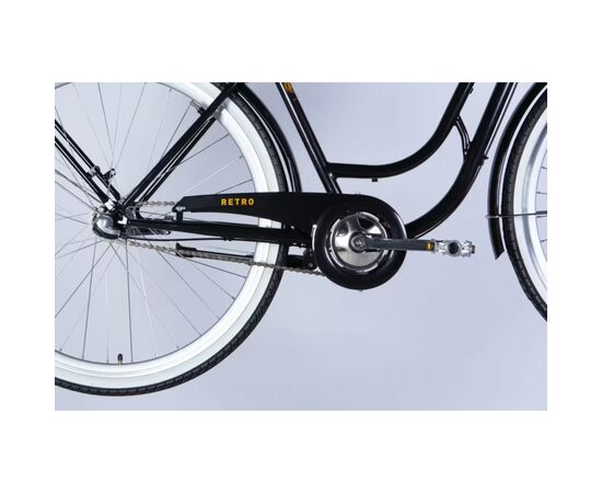 Велосипед Dorozhnik 28" RETRO PH рама-19" ST 2026 чорний (OPS-D-28-554), изображение 5