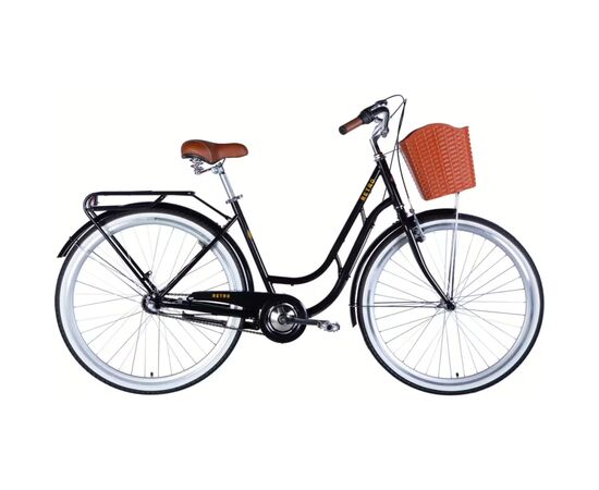 Велосипед Dorozhnik 28" RETRO PH рама-19" ST 2026 чорний (OPS-D-28-554)