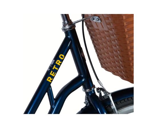 Велосипед Dorozhnik 28" RETRO Velosteel рама-19" ST 2026 синій (OPS-D-28-546), изображение 2