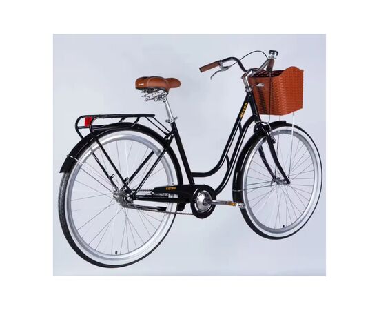 Велосипед Dorozhnik 28" RETRO Velosteel рама-19" ST 2026 чорний (OPS-D-28-549), зображення 3
